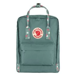 Fjallraven Kanken Frost Green-confetti Pattern