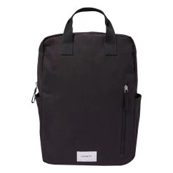 Sandqvist Knut Backpack II Black With Black Webbing