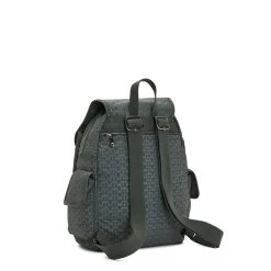 Kipling City Pack S Sign Green Emb -Mode Tassen Winkel image 5472