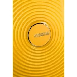 American Tourister Soundbox Spinner 67 Expandable Golden Yellow -Mode Tassen Winkel image 553