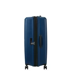 American Tourister Aerostep Spinner 77 Exp Navy Blue -Mode Tassen Winkel image 557
