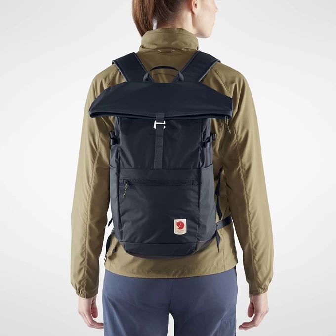 Fjallraven High Coast Foldsack 24 Navy 2 Fjallraven High Coast Foldsack 24 Navy - Image 2