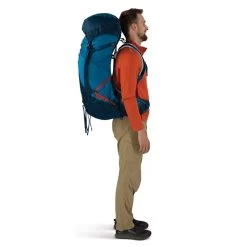 Osprey Atmos AG LT 65 S/M Night Shift/scoria Blue -Mode Tassen Winkel image 5768
