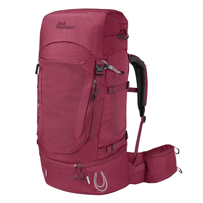 Jack Wolfskin Highland Trail 50+5 Women Sangria Red 1 Jack Wolfskin Highland Trail 50+5 Women Sangria Red
