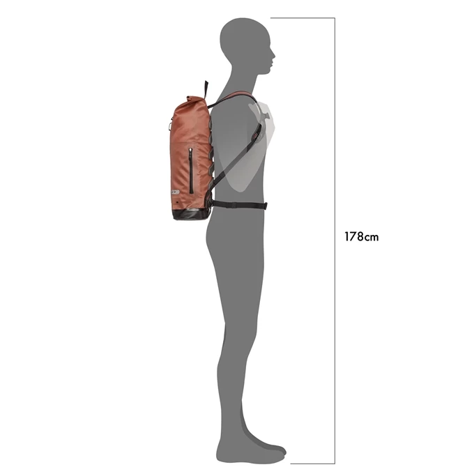 Ortlieb Commuter-Daypack City 21L Rooibos 2 Ortlieb Commuter-Daypack City 21L Rooibos - Image 2