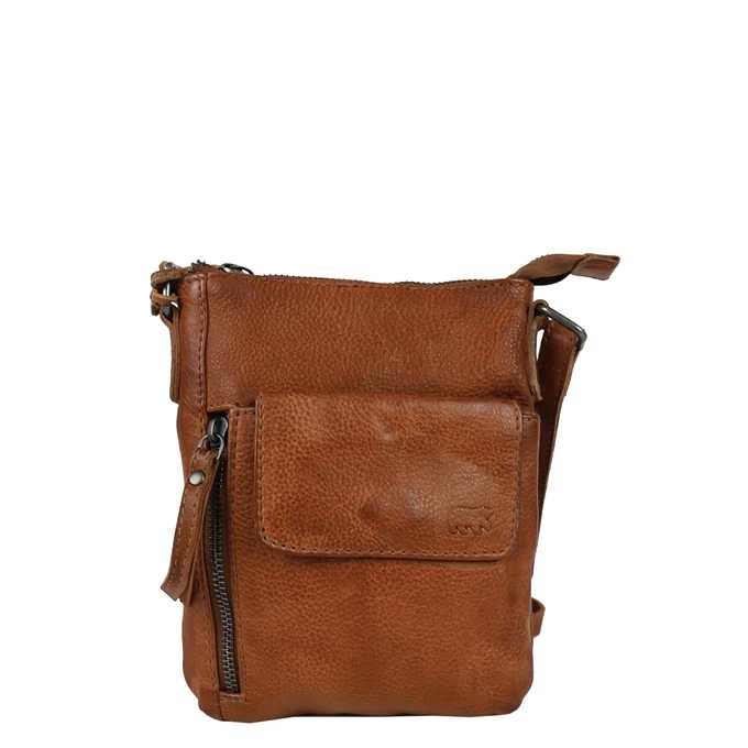 Bear Design Davide Crossbody Cognac 1 Bear Design Davide Crossbody Cognac