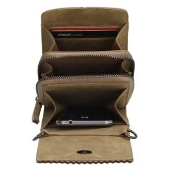 Zebra Trends Noé Telefoontasje Olijfgroen -Mode Tassen Winkel image 6462