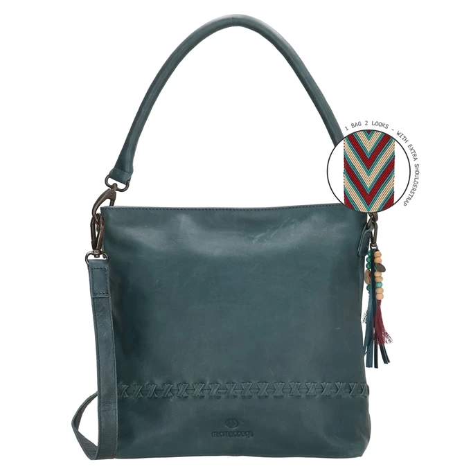 Micmacbags Friendship Schoudertas Jeansblauw 3 Micmacbags Friendship Schoudertas Jeansblauw - Image 3