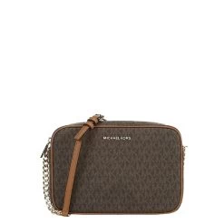 Michael Kors Jet Set LG Crossbody Brown