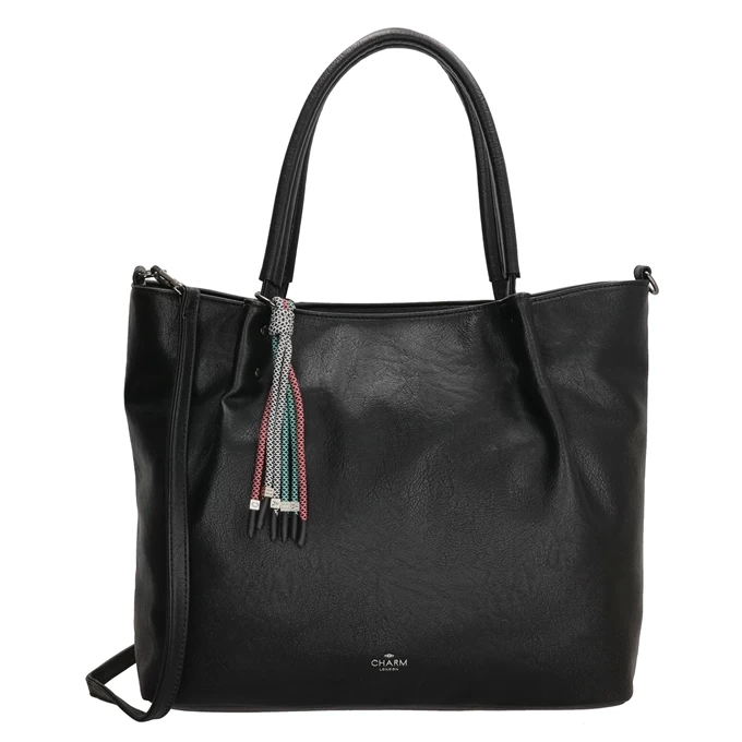 Charm Tottenham Shopper II Zwart 1 Charm Tottenham Shopper II Zwart