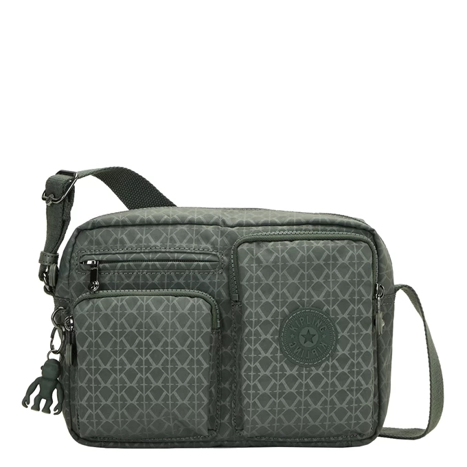 Kipling Albena M Sign Green Emb 1 Kipling Albena M Sign Green Emb