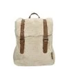 Enrico Benetti Teddy Backpack Off White