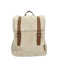 Enrico Benetti Teddy Backpack Off White