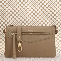 LouLou Essentiels Royal Nappa X-Body Taupe -Mode Tassen Winkel image 6703