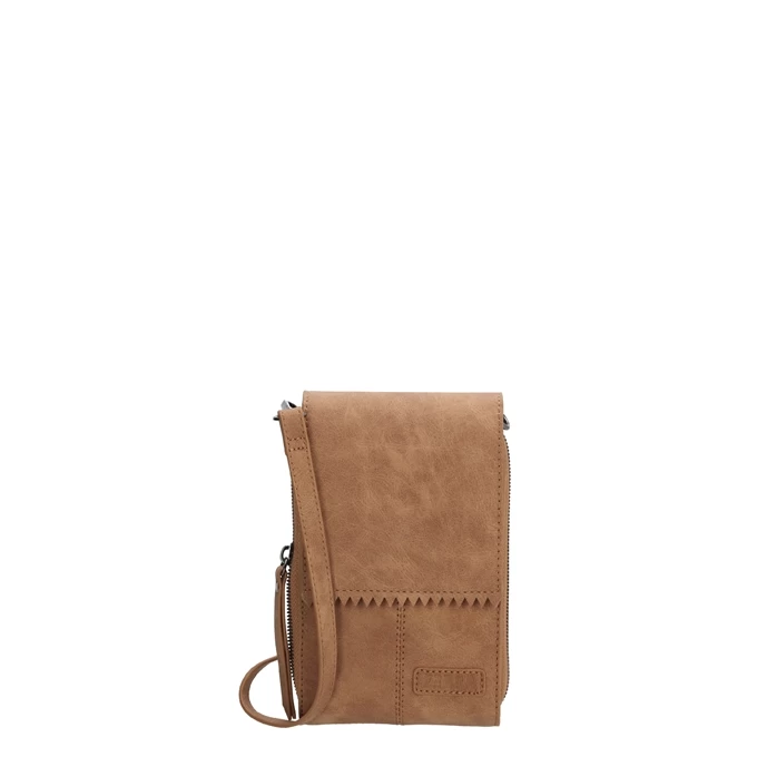 Zebra Trends Natural Bag Telefoontasje Camel 1 Zebra Trends Natural Bag Telefoontasje Camel