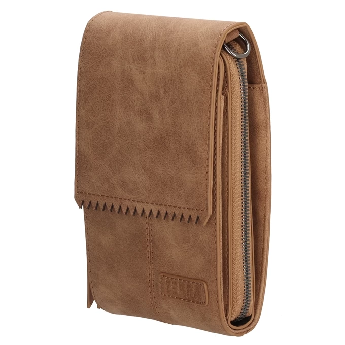 Zebra Trends Natural Bag Telefoontasje Camel 3 Zebra Trends Natural Bag Telefoontasje Camel - Image 3