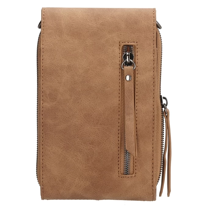 Zebra Trends Natural Bag Telefoontasje Camel 4 Zebra Trends Natural Bag Telefoontasje Camel - Image 4