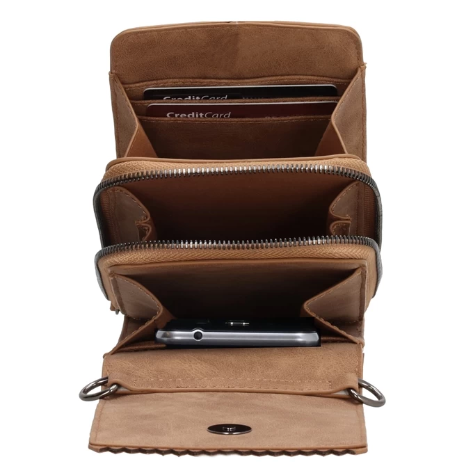 Zebra Trends Natural Bag Telefoontasje Camel 5 Zebra Trends Natural Bag Telefoontasje Camel - Image 5