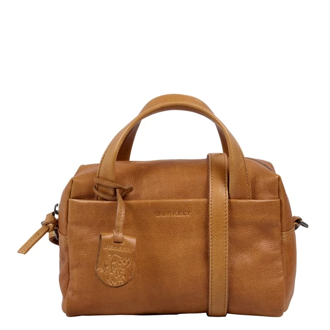 Burkely Just Jolie Bowler Bag Cognac 1 Burkely Just Jolie Bowler Bag Cognac