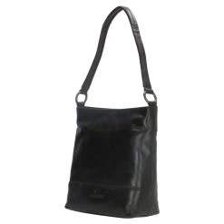 Micmacbags Porto Schoudertas Zwart -Mode Tassen Winkel image 6812