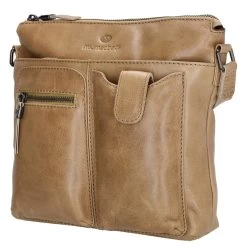 Micmacbags Porto Schoudertas IIIII Taupe -Mode Tassen Winkel image 6886