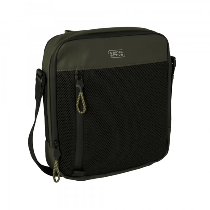 Camel Active Palermo Cross Bag L Khaki 2 Camel Active Palermo Cross Bag L Khaki - Image 2