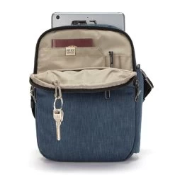 Pacsafe Metrosafe X Anti-Theft Vertical Crossbody Dark Denim -Mode Tassen Winkel image 6959