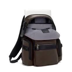 Tumi Alpha Bravo Nathan Navigation Backpack Leather Dark Brown 11 Tumi Alpha Bravo Nathan Navigation Backpack Leather Dark Brown -Mode Tassen Winkel image 7038