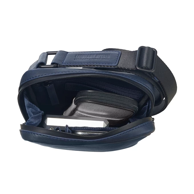 Leonhard Heyden Den Haag Messenger Bag XS Blue 3 Leonhard Heyden Den Haag Messenger Bag XS Blue - Image 3