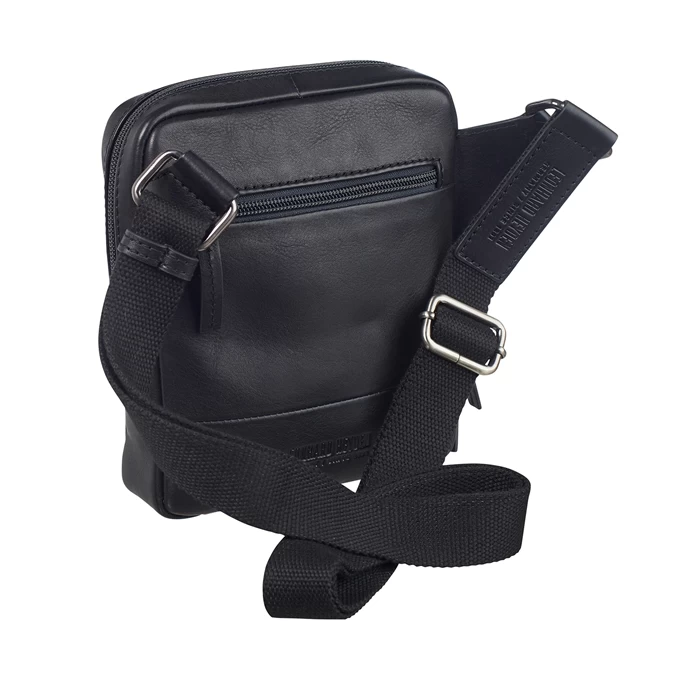 Leonhard Heyden Hamburg Messenger Bag XS Black 2 Leonhard Heyden Hamburg Messenger Bag XS Black - Image 2