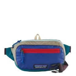 Patagonia Ultralight Black Hole Mini Hip Pack Patchwork Belay Blue