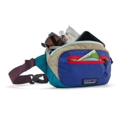 Patagonia Ultralight Black Hole Mini Hip Pack Patchwork Belay Blue -Mode Tassen Winkel image 7233