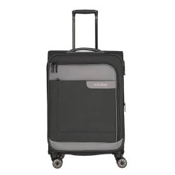 Travelite Viia 4 Wheel Trolley M Expandable Anthracite