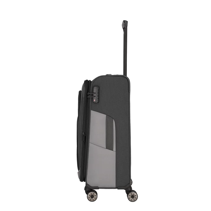 Travelite Viia 4 Wheel Trolley M Expandable Anthracite 4 Travelite Viia 4 Wheel Trolley M Expandable Anthracite - Image 4