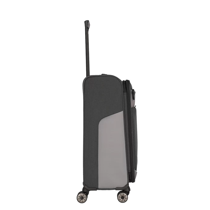 Travelite Viia 4 Wheel Trolley M Expandable Anthracite 5 Travelite Viia 4 Wheel Trolley M Expandable Anthracite - Image 5