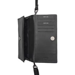 Burkely Nocturnal Nova Phone Bag Zwart -Mode Tassen Winkel image 7347