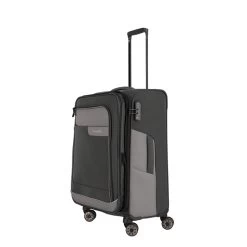Travelite Viia 4 Wheel Trolley M Expandable Anthracite 18 Travelite Viia 4 Wheel Trolley M Expandable Anthracite -Mode Tassen Winkel image 735