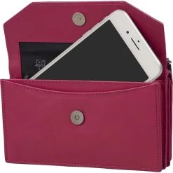 Burkely Nocturnal Nova Phone Bag Fuchsia -Mode Tassen Winkel image 7374