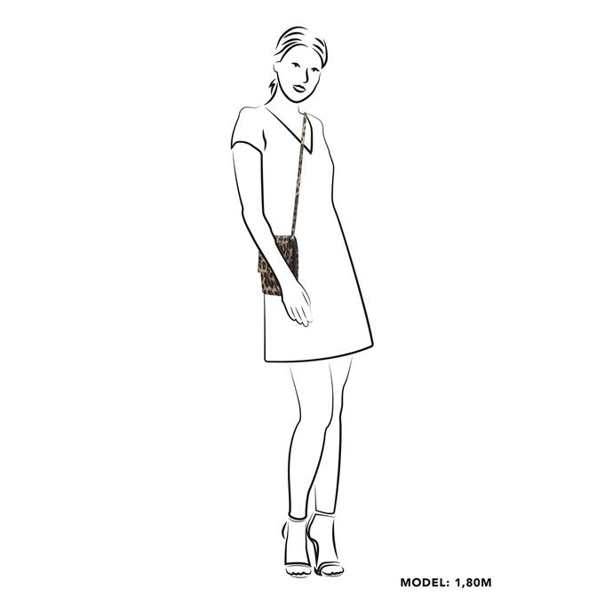 Zebra Trends Noé Telefoontasje Luipaard 2 Zebra Trends Noé Telefoontasje Luipaard - Image 2