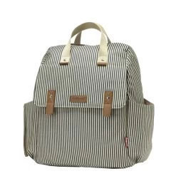 Babymel Robyn Convertible Backpack Navy Stripe