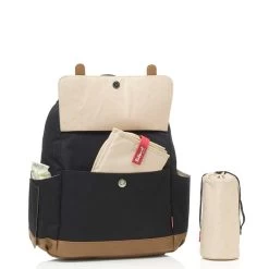 Babymel Robyn Convertible Backpack Black -Mode Tassen Winkel image 7516