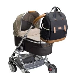 Babymel Robyn Convertible Backpack Black -Mode Tassen Winkel image 7520