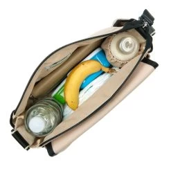 Babymel Stoller Bag Eco Quilt Fawn -Mode Tassen Winkel image 7534