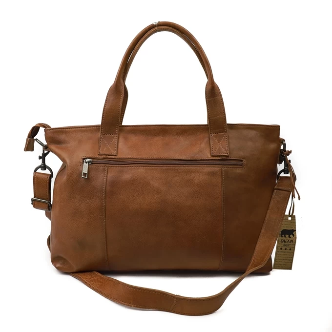 Bear Design Cora Luiertas Cognac 2 Bear Design Cora Luiertas Cognac - Afbeelding 2