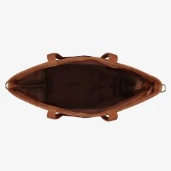 Mozz Momsbag Snake Shopper Cognac -Mode Tassen Winkel image 7569