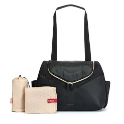 Babymel Pippa Luiertas Black -Mode Tassen Winkel image 7573