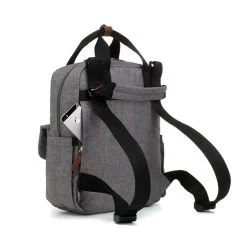 Babymel Georgi ECO Convertible Backpack Grey -Mode Tassen Winkel image 7598