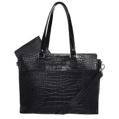 Mozz Croco Savanna Luiertas Black Croco