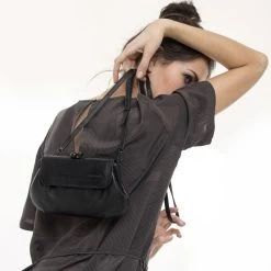 Aunts & Uncles Mrs. Whoopie Pie Shoulderbag / Clutch Black Smoke -Mode Tassen Winkel image 7643