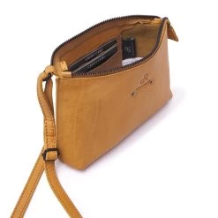 DR Amsterdam Tampa Schoudertas Crossover Geel -Mode Tassen Winkel image 7658